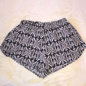 Black & White Summer Shorts
